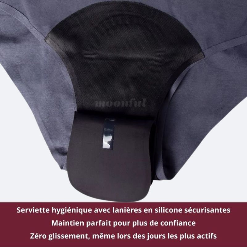 Serviettes Menstruelles Réutilisables | Absorption Rapide & Confort Exceptionnel | Sans Couture & Lavable